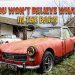 Abandoned Property Is Home to a Pack of Legendary British Classics, All Rusty